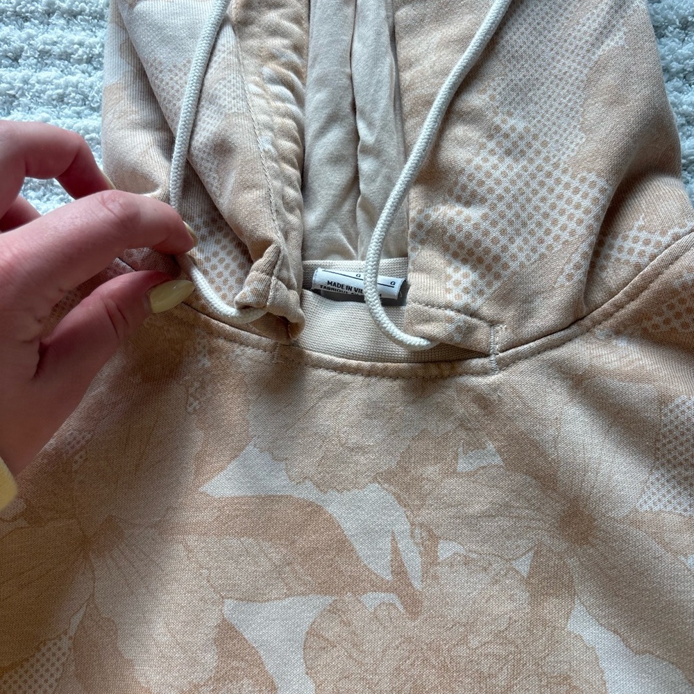 Nike Tan Sweater with Relaxed Fit and Hood - Picture 7 of 11